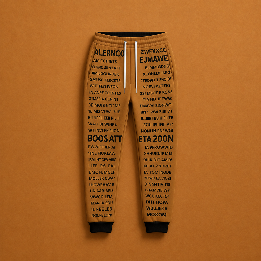 Gold Joggers